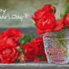 コーヒーやお茶にバラの花を添えて　母の日キャンペーン